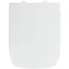 Wenko Toiletbril 37,5 X 46,5 Cm Rvs Wit
