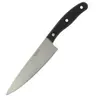 Nirosta 43800 Couteau à découper, couteau de cuisine, Acier Inoxydable, Noir, 31 cm