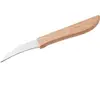 FACKELMANN Couteau de cuisine éplucheur manche en bois 16 cm Nirosta Nirosta