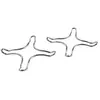 Fackelmann Lot de 2 grilles de bruleur pour appareil de cuisson Tecno ref 45135