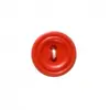 Non communiqué Boutons ourlés rouge 15 mm X 5 - Distrifil(...) -