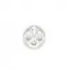 Non communiqué Boutons petit losange transparent 11 mm X 12 - Distrifil(...) -