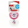 Nuk Sucette Space Silicone +6m Minnie Lot de 2