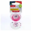 Nuk Sucette Starlight Silicone +18m Koala Rose Étoiles Lot de 2