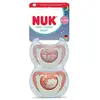 NUK Starlight Jour/nuit - Sucettes 6-18 mois x2 koala rose