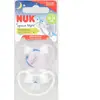 Nuk Space Night Sucette Physiologique Violette Gris +6m Lot de 2