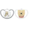 Nuk lot de 2 sucettes space winnie l'ourson 0-6 mois