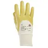 Honeywell - Gant Sahara 100 Taille 8 jaune tricot de coton avec nitrile EN 388