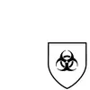 Honeywell - Gant de protection chimique Nitoprène 717 taille 9 gris fo...