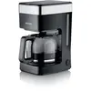Severin SEVERIN KA 9263 - Cafetière - 10 tasses - noir/inox brossé