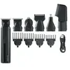 Severin HS 0710, Rasoir plat, Noir, Boutons, Batterie, 2 h, 161 mm
