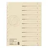 Herlitz Intercalaires, A4 Extra Large, En Carton Manille,