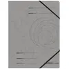 Herlitz - 5 x chemise asyorga, a4, carton colorspan, gris foncé, avec ...
