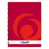 Herlitz cahier collège x.book, a4, 160 pages, quadrillé 10834117