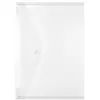 herlitz Pochette pour documents format A4, PP, blanc /