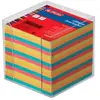 herlitz - Boîte pour bloc-notes en plastique, limpide, 650f couleur