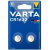 Varta Pack de 2 Piles Électroniques Lithium CR1632