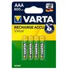 4 Piles LR03 VARTA AAA Rechargeables 800mAh TU