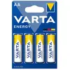 Varta - S.of. pile aa - lr06 'energy value pack' (emballage 4 unit) ø14,5x50,5mm