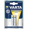 Piles rechargeables aaa nimh 1000mah pre-chargees Varta 5703301402