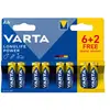 Varta - 4906SO - Piles LR6 High Energy - 6 piles LR6 AA + 2 offertes