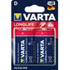 Blister de 2 piles LONGLIFE Max Power LR20 D 1,5V - VARTA - 4714110401