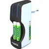 Chargeur de piles Pocket Charger + 4 Piles LR6/AA 2100 mAh VARTA