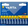 Batteries Varta longlife power aa - lr06 1,5 V AA LR06 (10 Unités)
