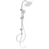 Schütte ensemble de douche de tête teneriffa chrome-blanc 434582