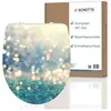 Non communiqué Schütte Abattant WC MAGIC LIGHT, Duroplast High Gloss WC-Sitz avec frein de chute et détachable, emballage brun e-commerce