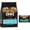 7kg Crave Adult saumon, poisson blanc - Croquettes pour chat
