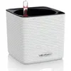 LECHUZA Jardinière de table CUBE Color 16 ALL-IN-ONE Blanc