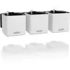 LECHUZA 3 pcs Jardinières Green Wall Home Kit Blanc