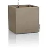 LECHUZA Jardinière Canto Color Square 40 ALL-IN-ONE Beige 13721