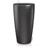 Lechuza Lechuza Jardinière Rondo 40 All-In-One Charbon Métallique 15743