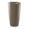 LECHUZA Pot Rondo Premium 40 - kit complet, taupe brillant  Ø 40 cm