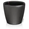 LECHUZA Classico Premium LS 43 - kit complet, anthracite métallisé Ø 43 X 40