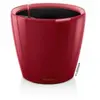 LECHUZA Classico Premium LS 28 - kit complet, rouge scarlet brillant Ø 28 X 26