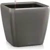 Lechuza Lechuza Jardinière Quadro Ls 28 All-In-One Charbon 16143