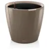 LECHUZA Pot de fleur Classico Premium LS 50 - kit complet, taupe brillant