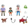 Grand-parents Et Petit-fils - City Life - 70990 Playmobil - La Boîte