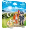 70823 Playmobil Duo secouriste et policière
