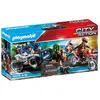 Playmobil City Action 70570 Policier avec voiturette et voleur à moto