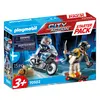 Playmobil City Action 70502 Motard de police et voleur