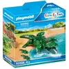 Playmobil Le parc animalier 70358 Alligator avec ses petits