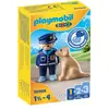 PLAYMOBIL - 70408 - PLAYMOBIL 1.2.3 - Policier avec chien