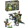 Jeux de construction spinosaure et combattant Playmobil 36x11x50 cm