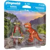 Playmobil Figurines Articulées 71206 Dinosaure Explorateur 5 Pièces Duo TU