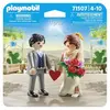 Jeux de construction couple de maries Playmobil Beige 15x3,9x15 cm A2401354