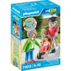 Jeux de simulation grands parents avec bébé Playmobil 14,2x4,5x9,3 cm